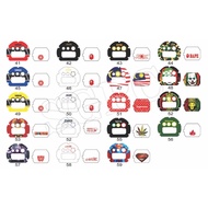 FACEPLATE + BACKLIGHT CUSTOM Dw6900