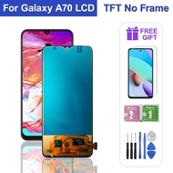 Super AMOLED LCD For Samsung Galaxy A70 LCD Touch Screen Digitizer Assembly Replaceable Parts For Sa
