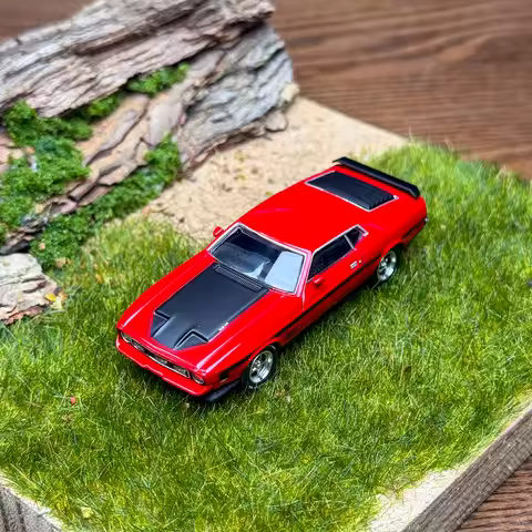MINIGT 1:64 #1122 Mach1 1971 diecast model cars