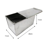 Aluminium Tebal Bread Loaf Pan, Toast Mould, Bread Loaf Baking Pan, Loyang Roti Tawar, Sandwich Tin 