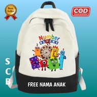 Number Blocks Children's Backpack