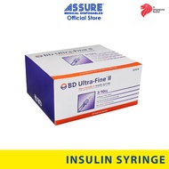 BD Ultra Fine II Insulin Syringe 8mm x 30G (Box of 100's)