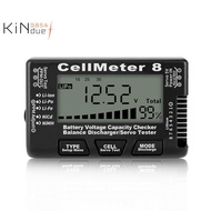 1 PCS 8 Digital Battery Capacity Checker Controller Tester Voltage Tester for Li-Ion NiMH Nicd Cell 