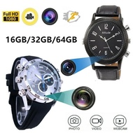 32GB 1080P waterproof mini spy camera watch hidden IR night vision video recorder