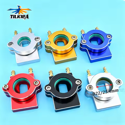 Aluminum water cool flange 22mm/25.4mm 7/8'' or 1'' for 26cc 29cc 30cc Zenoah RCMK gas marine engine