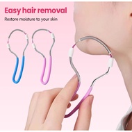 Facial Hair Remover Face Lip Hair Removal Portable Painless Manual Spring Threading Epilator Beauty 