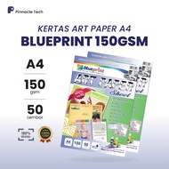 A4 Blueprint 150 Gsm Art Paper