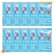 JENNIFERDZJI 5PCS Soap Water Bubble,|Parts 10ML Concentrate Bubble Liquid, Concentrated Bubble Solut