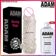 Adam Condom Dragon Sex Toy for Men women Dildo Enlargement Delay Orgasm - Kondom berduri tahan lama 