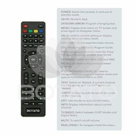 ORIGINAL REMOTE BOTATO MYTV DEKODER K8