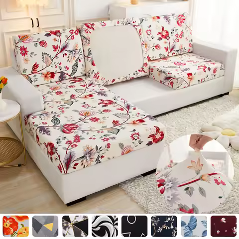new floral printed stretch sofa seat cushion cover backrest cover protector for couch sofa cover L s
