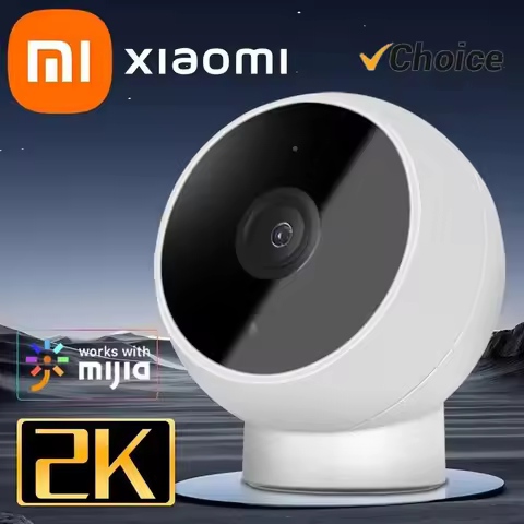 New Xiaomi Mi Camera 2K Magnetic Mount Ultra clear 2K image quality| Infrared night vision Two-way v