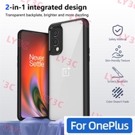 COD for Oneplus Nord 2 DN2101 DN2103 Case Plating Silicone Bumper Shockproof Clear Back Cover Hard P