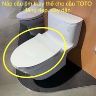 SMOOTH FALLING PLASTIC LID FOR TOTO TOILET C884,C864,CS300,CS320,CS325,CS948,CS818,CS767,CS769...