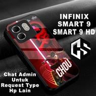 Glossy glitter Softcase for type hp INFINIX SMART 9/INFINIX SMART 9 HD Mobile Legend Motif/case infi