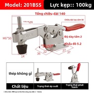Đầu Kẹp Nhanh Kiểu Phẳng GH-201A 201C 203F 225D Đầu Kẹp Cố Định Đầu Kẹp Tay Cầm Đầu Kẹp Cơ Khí Đầu K