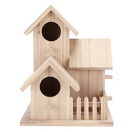 กลางแจ้ง Birdhouse,กล่องเพาะพันธุ์นกบ้านรูปร่างสำหรับนกป่าสำหรับนกแก้วสำหรับ Lovebird สำหรับ Budgies