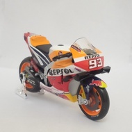 Diecast Motor Marc Marquez MotoGP 2019 Honda Repsol Maisto skala 1:18