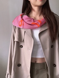 中古正品Christian Dior迪奧2003年限定絲巾小領巾 未使用品 禮物