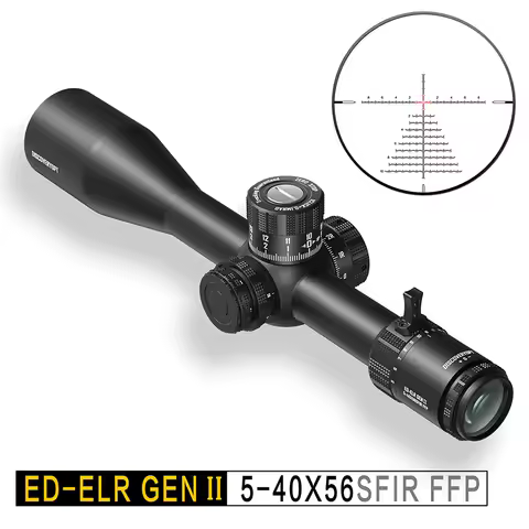 New Discovery ED GENII 5-40X56 Tactical Sight Shockproof Riflescope Super HD Illuminated First Focal