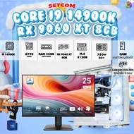 SETCOM+MONITOR BONMECOM2 ครบเซ็ตพร้อมจอ DDR5/ CPU i9 14900K/ RX 9060 XT 8GB / Case เลือกแบบได้ครับ