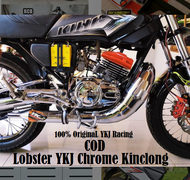 Knalpot RX KING YKJ Lobster Chrome Suara Super Garing Produk Original YKJ Racing Istimewa