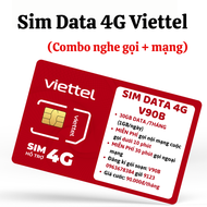 Siêu Phẩm Sim 4G Viettel V90B - 1GB/Ngày (30GB/Tháng) miễn phí gọi nội mạng và ngoại mạng - FREESHIP