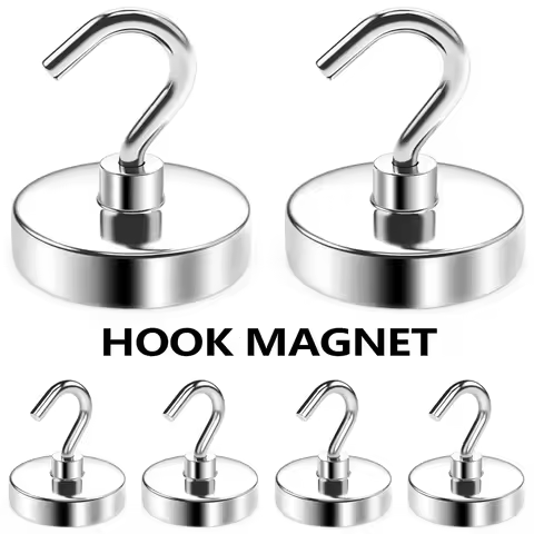 J10-J42MM Strong Magnetic Hook Multi purpose Storage Hook Household Kitchen Storage Hook Key Storage