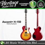 Heritage Ascent+ H-150 Flamed Quilted Maple Top Mahogany Electric Guitar HH Pickup with Rosewood Bin