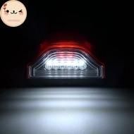 Chee 3 LED Number Lamps E9 12V-24V For Lorry Tru Trailer White Light Waterproof Car License Plate Li