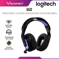LOGITECH G522 LIGHTSPEED WIRELESS GAMING HEADSET WITH LIGHTSYNC RGB / SYNCHRONIZED PRO-G AUDIO (981-