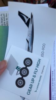 Last set🔥國泰航空 sticker