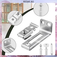 [Redjie.sg] 2 Set Bifold Door Hardware Set Multipurpose Sliding Door Track Replacement Parts