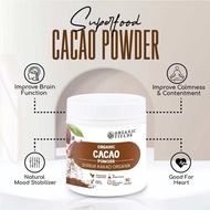 ORGANIC FIELDS Organic Cacao Powder (180g) | Superfood | Polyphenol | No Sugar