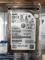 ◣LA.DI.DA◢ 二手良品 HGST 1TB SATA 2.5吋硬碟 HTS54101A9E680 H442