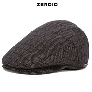 Middle-aged Men's Beret Hat, Branded Men's Beret Hat Gedison MN073 Classic Style