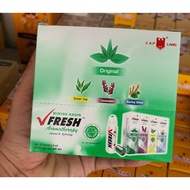 V Fresh Roll on Original Caplang Aromatherapy Wind Oil 1 box contains 12 pcs