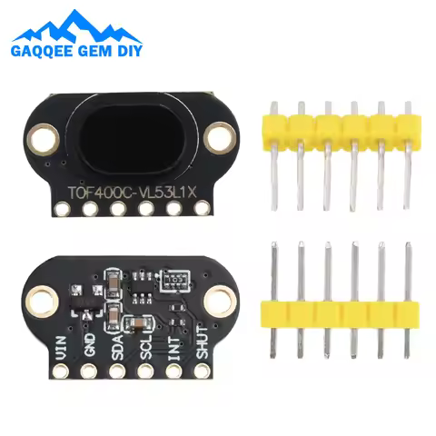 Laser Distance Sensor Module TOF050C-VL6180X 50CM TOF200C-VL53L0X 2M TOF400C-VL53L1X 4M High Precisi