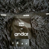 Andar 4-Jaket Casual Andar 4 Serpa Wanita Warna Abu