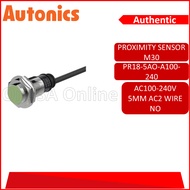 AUTONICS PROXIMITY SENSOR M18 AC100-240V 5MM AC2 WIRE NO(PR18-5AO-A100-240)