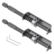 Spring Loaded Screw Holder Anti-Drop Drill Bit Screwdriver Bit Fixing Clip Set for Electrician Home 