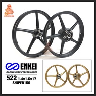 Enkei Mags 522 YAMAHA Sniper 150 Sniper 155 ultra-thin CNC  Front Disc Brake 1.4 or 1.6*17 4 holes,