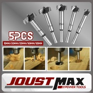 5PCS 15MM-35MM WOODWORKING AUGER DRILL BIT HOLE SAW CUTTING STRAIGHT SHANK DRILL BITS