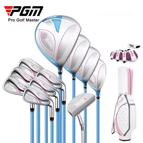 PGM Low Center of Gravity Golf Club Kit,1/4/7/US/S/6/7/8/9 Wood Driver With Golf Cover,Women Titaniu