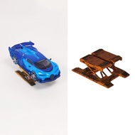 [mfnpqcn] 1: 64 Scale Lift Model 1/64 Garage Lifter Micro Garage Scene Decor Miniature Car Lift