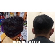 Wah Pelurus Rambut Pria Permanen Tanpa Catok/Pake Catok By Mister Hair