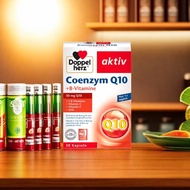 German Dual-Core Coenzyme q10 Soft Capsules 50mg Heart Health Supplement Care Vascular Care Away fro