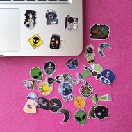 (30pcs) SPACE Tumblr Stickers