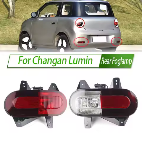 For Changan Lumin Rear Bumper Fog Light Reflector Stop Light Rear Fog Light Foglamp Brake Lamp Warni