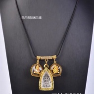 Thailand Amulet Chain Three Hanging Thailand Amulet Chain Hanging Adjustable Amulet Special Lanyard 